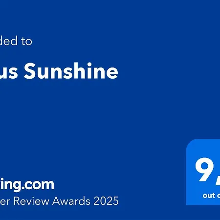 Haus Sunshine Сasa de vacaciones